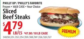 Restaurant Depot Sliced Beef Steaks offer