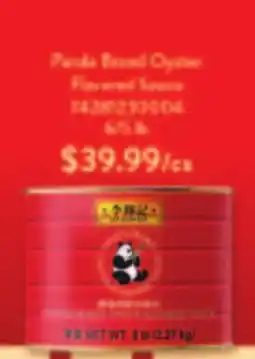 Restaurant Depot Panda Brand Oyster Reverted Sauce offer