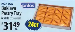Restaurant Depot BAKLAVA PASTRY TRAY offer