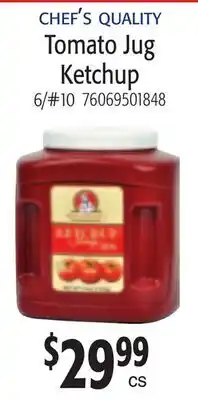 Restaurant Depot CHEF'S QUALITY Tomato Jug Ketchup offer