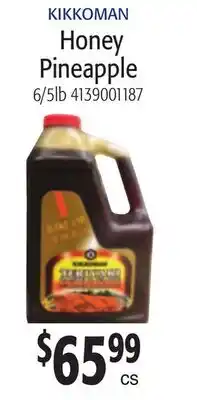 Restaurant Depot KIKKOMAN Honey Pineapple offer