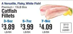 Restaurant Depot Catfish Fillets offer