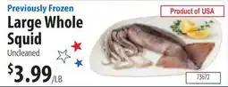 Restaurant Depot Large Whole Squid offer