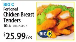 Restaurant Depot BIG C Portioned Chicken Breast Tenders offer