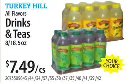 Restaurant Depot TURKEY HILL All Flavors Drinks & Teas offer
