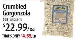 Restaurant Depot Crumbled Gorgonzola offer