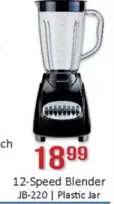 General Discount 12-Speed Blender offer