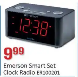 General Discount Emerson Smart Set Clock Radio ER100201 offer