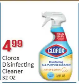 General Discount Clorox Disinfecting Cleaner offer