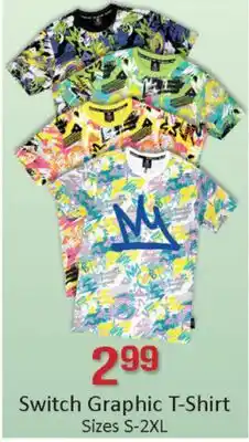 General Discount Switch Graphic T-Shirt offer