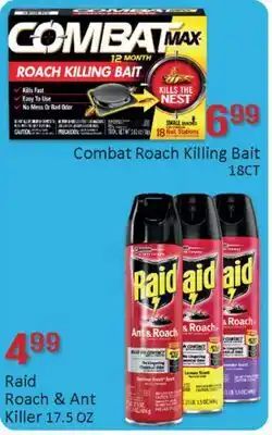 General Discount Combat Roach Killing Bait, 18CT offer