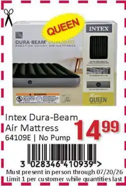 General Discount Intex Dura-Beam Air Mattress offer