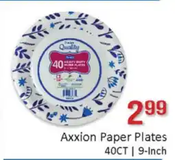 General Discount Axxion Paper Plates offer