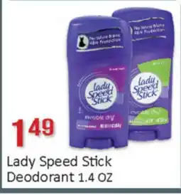 General Discount Lady Speed Stick Deodorant offer