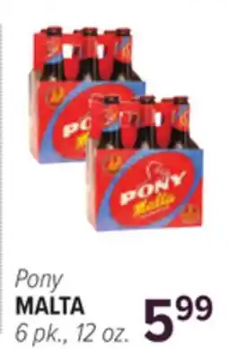 Cermak Fresh Market Pony MALTA offer