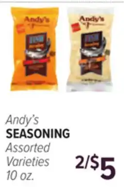 Cermak Fresh Market Andy's SEASONING offer
