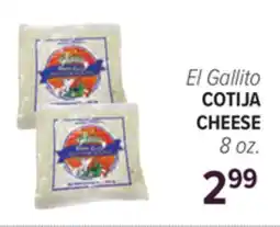 Cermak Fresh Market El Gallito COTIJA CHEESE offer