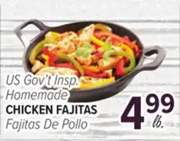 Cermak Fresh Market US Gov't Insp. Homemade CHICKEN FAJITAS offer