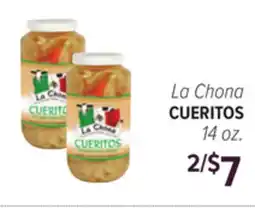 Cermak Fresh Market La Chona CUERITOS offer