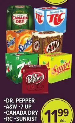 Cermak Fresh Market •DR. PEPPER •A&W •7 UP •CANADA DRY •RC •SUNKIST offer