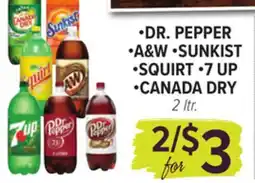 Cermak Fresh Market •DR. PEPPER •A&W •SUNKIST •SQUIRT •7 UP •CANADA DRY offer