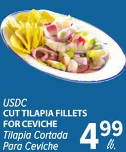 Cermak Fresh Market USDC CUT TILAPIA FILLETS FOR CEVICHE offer