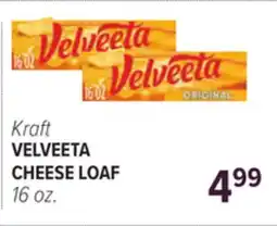 Cermak Fresh Market Kraft VELVEETA CHEESE LOAF offer