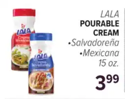 Cermak Fresh Market LALA POURABLE CREAM offer