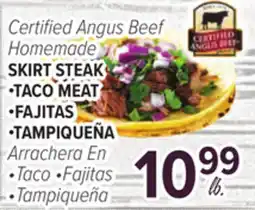 Cermak Fresh Market Arrachera En Taco • Fajitas • Tampiqueña offer