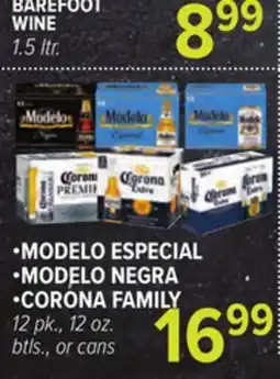 Cermak Fresh Market •MODELO ESPECIAL •MODELO NEGRA •CORONA FAMILY offer