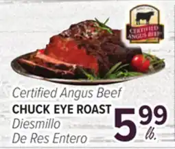 Cermak Fresh Market Certified Angus Beef CHUCK EYE ROAST offer