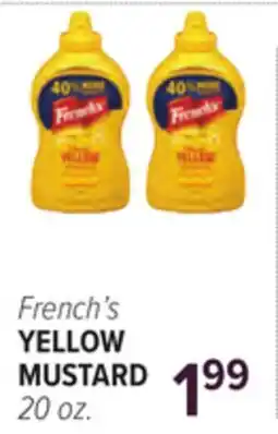 Cermak Fresh Market French's YELLOW MUSTARD offer