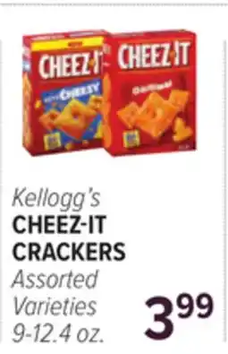 Cermak Fresh Market Kellogg's CHEEZ-IT CRACKERS offer