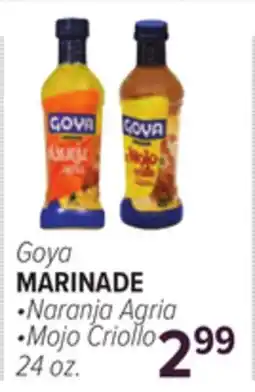 Cermak Fresh Market Goya MARINADE offer