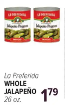 Cermak Fresh Market La Preferida WHOLE JALAPEÑO offer