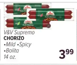 Cermak Fresh Market V&V Supremo CHORIZO offer
