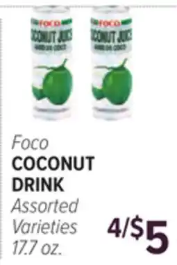 Cermak Fresh Market Foco COCONUT DRINK offer