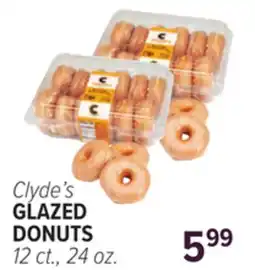 Cermak Fresh Market Clyde's GLAZED DONUTS offer
