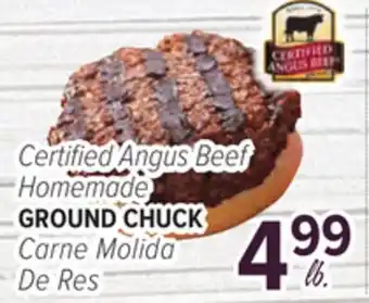 Cermak Fresh Market Certified Angus Beef Homemade GROUND CHUCK offer