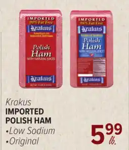 Cermak Fresh Market Krakus IMPORTED POLISH HAM offer