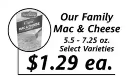 Apple Valley Natural Foods Our Family Mac & Cheese offer