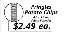 Apple Valley Natural Foods Pringles Potato Chips offer