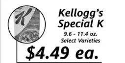 Apple Valley Natural Foods Kellogg's Special K offer