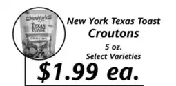 Apple Valley Natural Foods New York Texas Toast Croutons offer