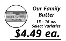 Apple Valley Natural Foods Our Family Butter offer