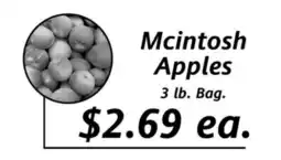 Apple Valley Natural Foods Mcintosh Apples offer