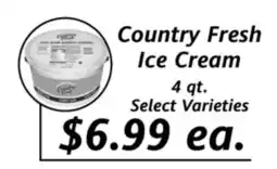 Apple Valley Natural Foods Country Fresh Ice Cream offer
