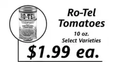 Apple Valley Natural Foods Ro-Tel Tomatoes offer