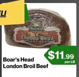 Market Place on Oakton Boar's Head London Broil Beef offer