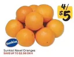 Winn Dixie Sunkist Navel Oranges offer